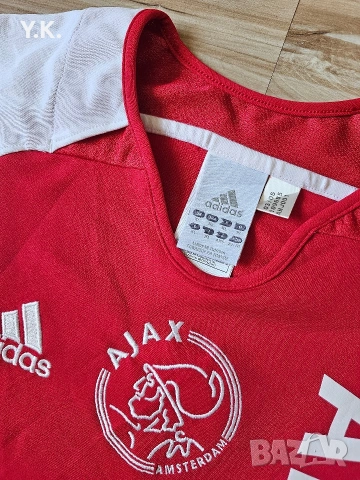 Оригинална мъжка тениска Adidas Climacool x A.F.C. Ajax / Season 05-06 (Home), снимка 4 - Тениски - 55086541