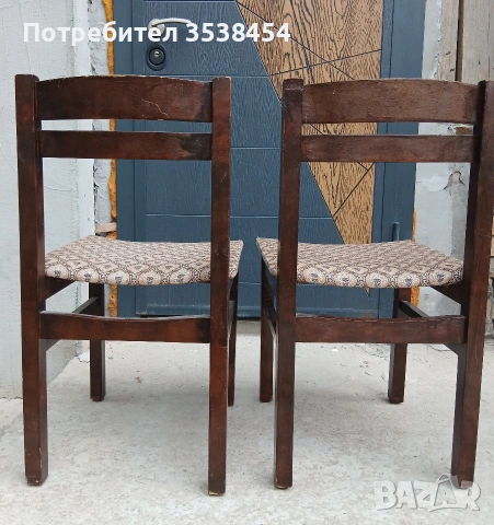 Столове от дървена конструкция, снимка 2 - Столове - 55182688