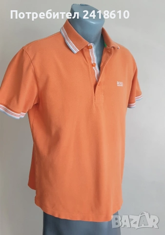 Hugo Boss Paddy Pique Cotton  Mens Size S ОРИГИНАЛНА Тениска!