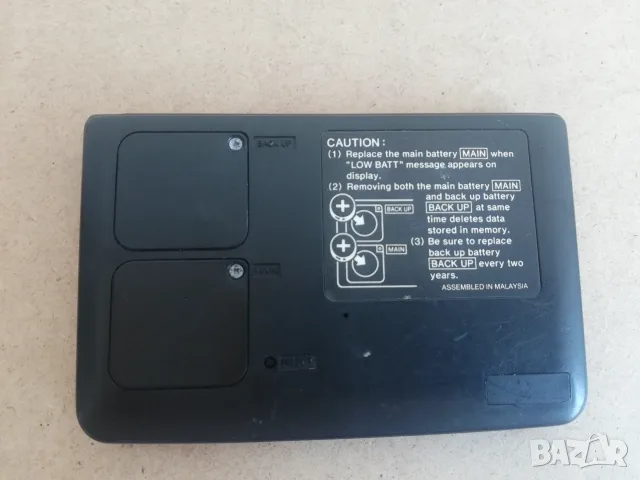 Casio DC-7500 джобен бележник, снимка 5 - Друга електроника - 55585645