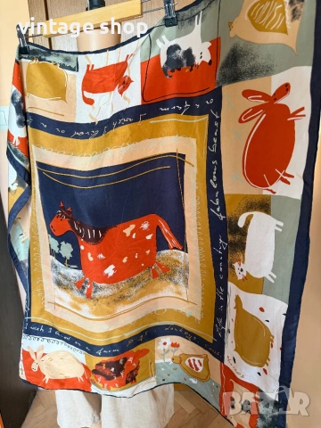 Шалове с животински десен, снимка 3 - Шалове - 54322862