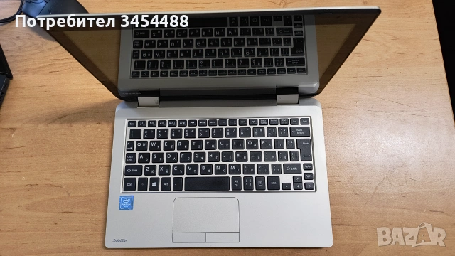 Лаптоп Toshiba Satellite Radius 11, N3700@1.60GHz, 4 RAM, 120 SSD, камера, кирилизация, Win 11 Home, снимка 2 - Лаптопи за дома - 55128789
