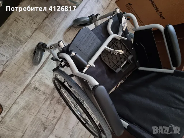 Инвалидна рингова количка, снимка 3 - Инвалидни колички - 55301014