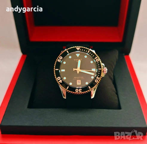 Tissot Seastar 1000 T120.410.27.051.00 мъжки часовник с дата чисто нов кутия книжки 100% оригинален, снимка 5 - Мъжки - 54901989