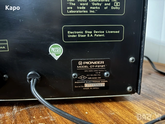 Pioneer CT-F 2121, снимка 6 - Декове - 55286712