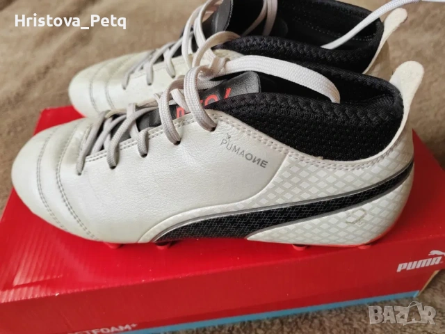 Футболни бутонки Puma 37 номер, снимка 5 - Детски маратонки - 54696641