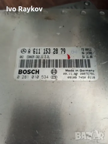 Компютър , ECU за Mercedes , W210 , A6111532879 , 0281010534 , снимка 3 - Части - 55333325