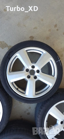 Продавам 18" Audi 5-spoke джанти за A4 B6/B7, снимка 3 - Гуми и джанти - 54091584