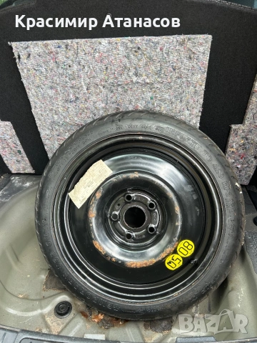 2170602. Резервна гума Тойота аурис.  125/70 R17. Патерица  5x114,3
