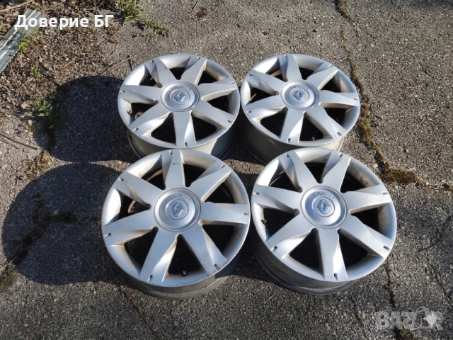 ​Оригинални алуминиеви джанти Renault 17" – Модел STEPPE (4x100), снимка 3 - Гуми и джанти - 54490091