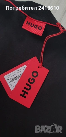 Hugo Boss HUGO Deternal Cotton Mens Size S НОВО! ОРИГИНАЛ! Мъжка Тениска!, снимка 7 - Тениски - 54205403