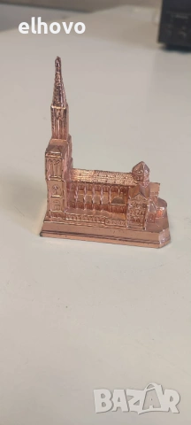 Сувенир, Катедралата в Страсбург, снимка 5 - Антикварни и старинни предмети - 54340500