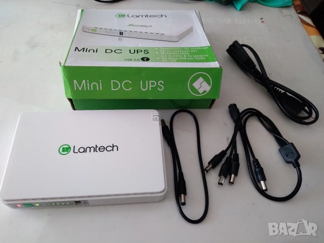 Мини DC UPS 5V, 9V, 12V