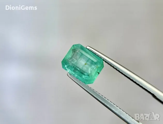 Естествен Нигерийски Смарагд (Изумруд) 3.359 ct – Със сертификат от Bellerophon (Париж), снимка 2 - Други - 55392439