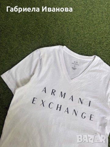 мъжка Тениска Armani , снимка 2 - Тениски - 55416411