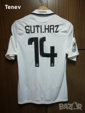 Real Madrid Guti Haz Adidas 2008-2009 оригинална тениска фланелка Реал Мадрид Гути екип