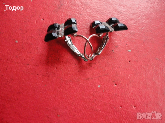 Обеци обици с камъни 7, снимка 3 - Обеци - 54088946