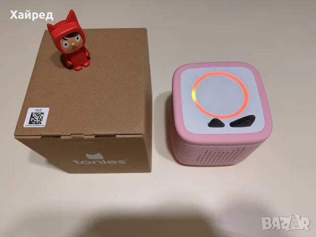 Tonies Toniebox 2  – Детска аудио колонка/музикална кутия, розова, чисто нова