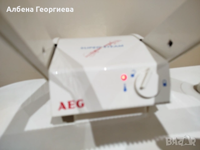 Парна преса за гладене AEG SUPER STEAM - 2200 W , снимка 3 - Шевни машини - 54594989