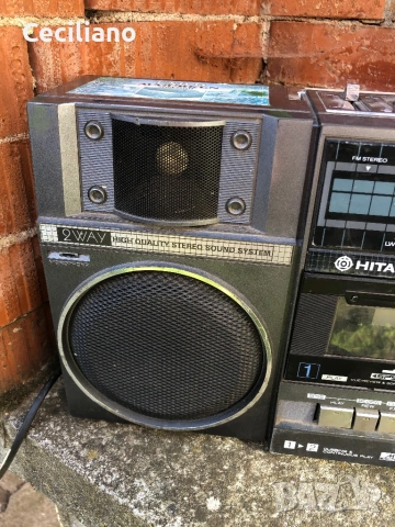 Радиокасетофон HITACHI TRK W55E, снимка 2 - Радиокасетофони, транзистори - 54730679