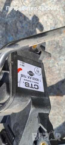 Педал газ от NISSAN MICRA K12 1.2I 65К. С 2009г. , снимка 2 - Части - 55234267