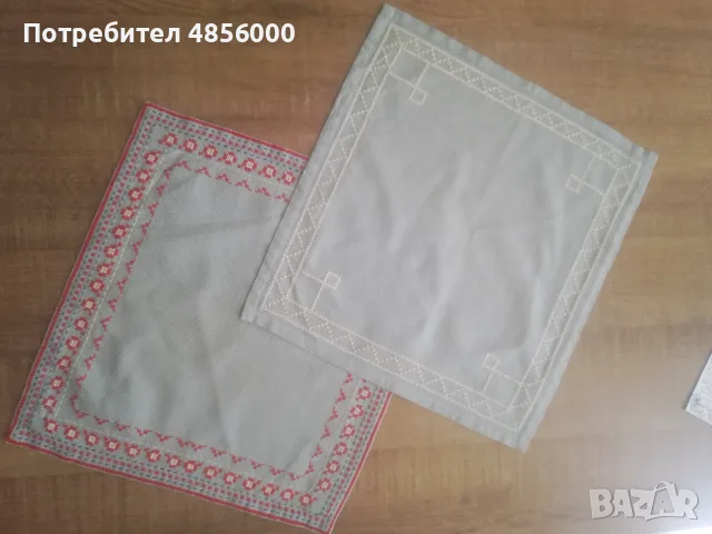 Карета и малки покривки, ръчна бродерия, снимка 5 - Декорация за дома - 55376625