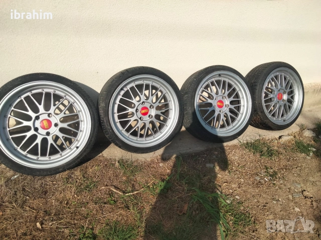 Продавам 19" джанти 5х120 тип BBS LM с гуми