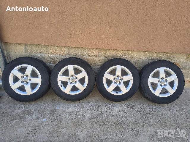 5х100 - 15 цола 5x100 Audi A3 5 x 100 Ауди А3, снимка 2 - Гуми и джанти - 54688696