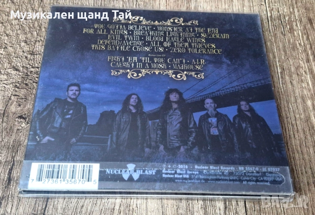 Компакт Дискове - Рок - Метъл: Anthrax – For All Kings - 2 CD Digipack - Limited Edition, снимка 2 - CD дискове - 54206626