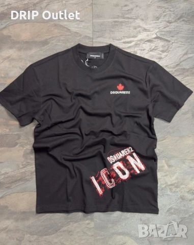 !НОВИ 12 МОДЕЛА! Мъжки Летни Тениски |HUGO|AX|DSQ2|BALENCIAGA, снимка 5 - Тениски - 54177509