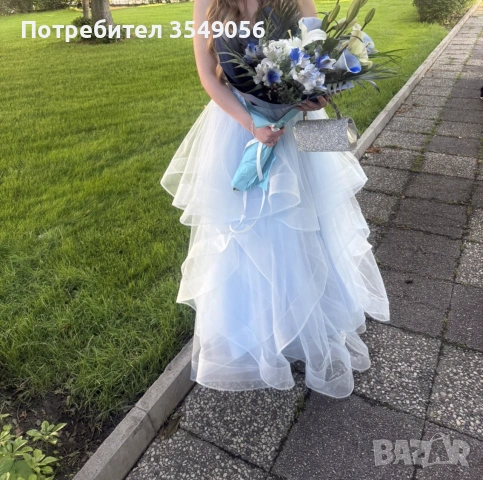 Официална рокля за абитуриентски бал размер S, снимка 2 - Рокли - 55060317