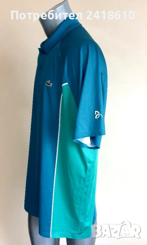 Lacoste Sport X Novac Djokovic Regular Fit Mens Size 7 - 2XL - XL 2бр ОРИГИНАЛ! Мъжки Тениски!, снимка 9 - Тениски - 54091858