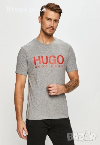 Hugo boss тениска мъжка оригинален , снимка 2 - Спортни дрехи, екипи - 54252476