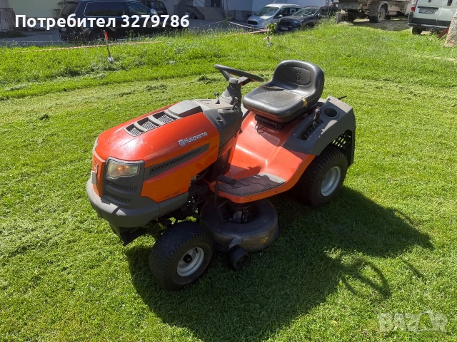 Тракторна косачка Husqvarna TC138, снимка 3 - Градинска техника - 55066477