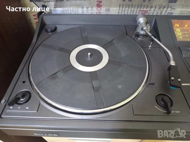 Винтидж Аудио Система"SHARP"SG-330H., снимка 9 - Аудиосистеми - 54492948