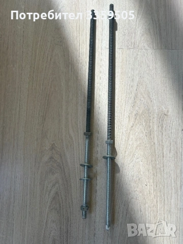 Метални прътове с резби за захващане