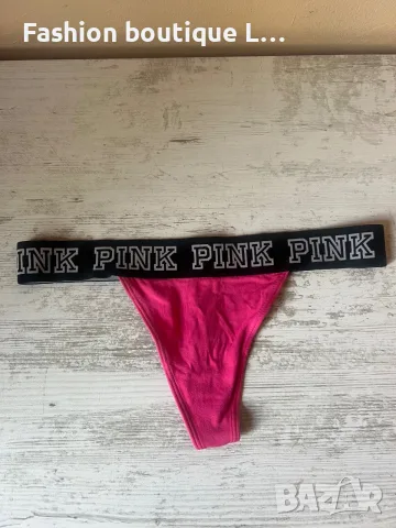 2.5 евро PINK дамски памучни прашки с ластик в цикламен цвят S размер 🩷