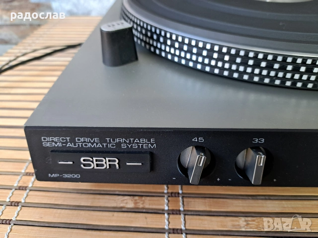 SBR S3200P direct drive, снимка 2 - Грамофони - 55274915