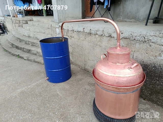 Казан за ракия 120л , снимка 2 - Други - 54609088