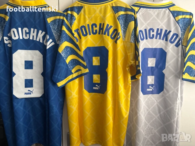 Футболни Тениски Penev Petrov Berbatov Stoichkov Maradona Barcelona Ronaldo, снимка 9 - Футбол - 54080703