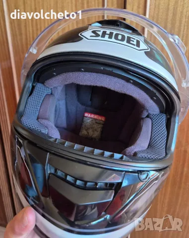 Продавам каска Shoei GT-Air.. ползвана в добро състояние . Размер L. 200 евро, снимка 2 - Аксесоари и консумативи - 55417017