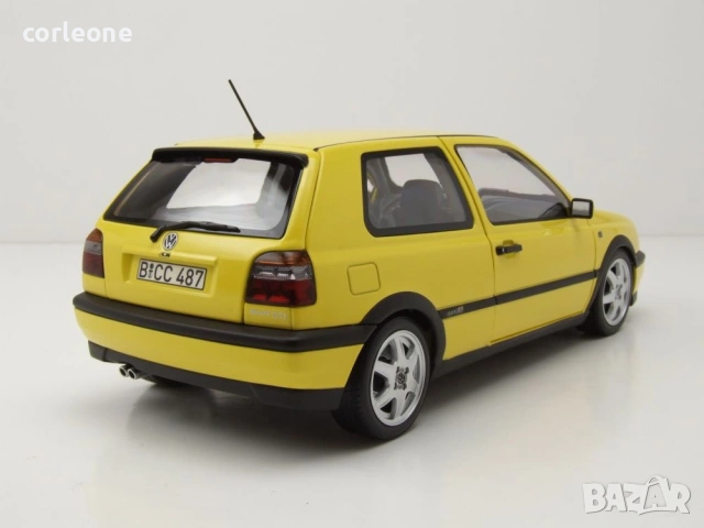 VW Golf 3 GTI Colour Concept 1994 - мащаб 1:18 на Norev моделът е нов в кутия, снимка 12 - Колекции - 55282825