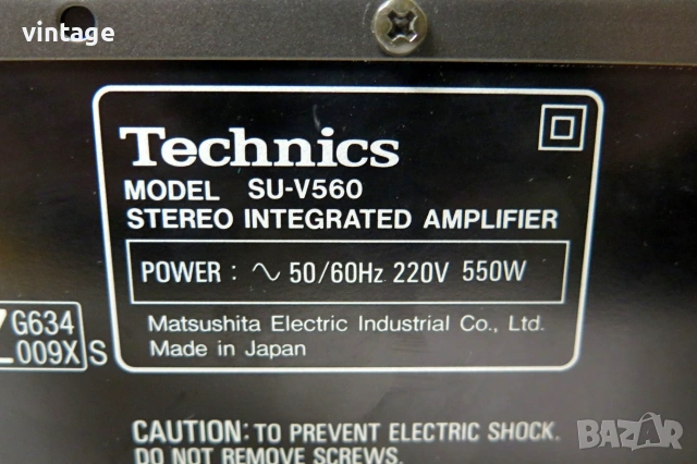 Technics SU-V560, снимка 7 - Ресийвъри, усилватели, смесителни пултове - 55154483