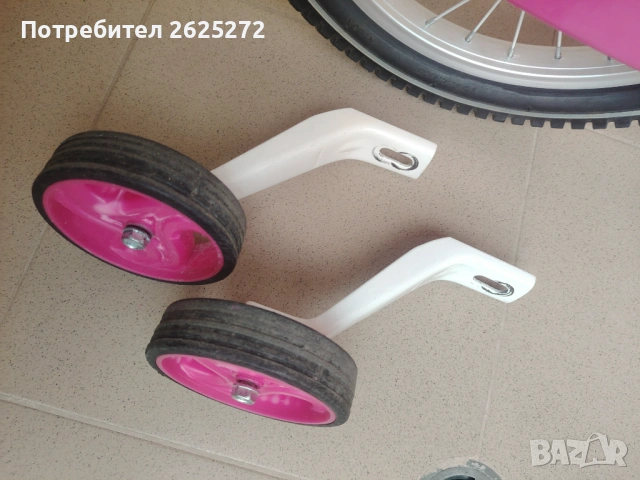 Детско колело за момиче 16", снимка 5 - Велосипеди - 54810325