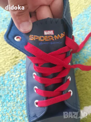 Кецове Spiderman 33 номер , снимка 2 - Детски обувки - 55655430