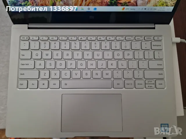 Лаптоп Xiaomi Mi Air 13.3, снимка 3 - Лаптопи за дома - 55338572