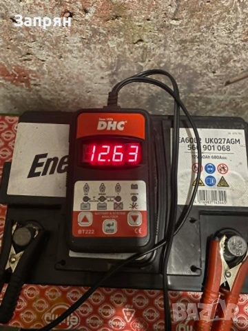 Акумулатор Energizer AGM/АГМ 60 амп/ч с гаранция, снимка 2 - Аксесоари и консумативи - 54336598