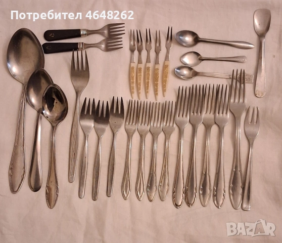 Лот соц прибори- П.Денев/Ротстрай/Нерж/Терна