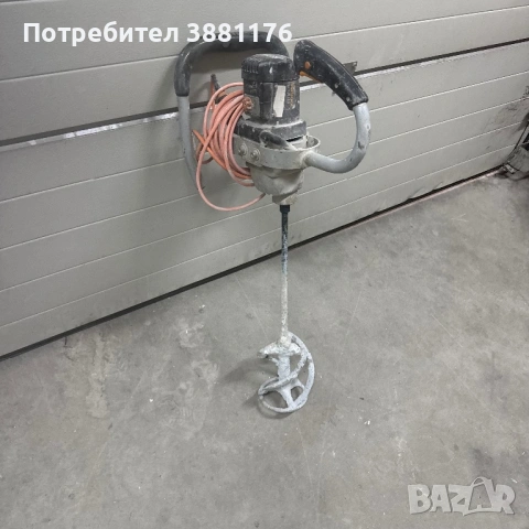 Машина за бъркане на строителни смеси 