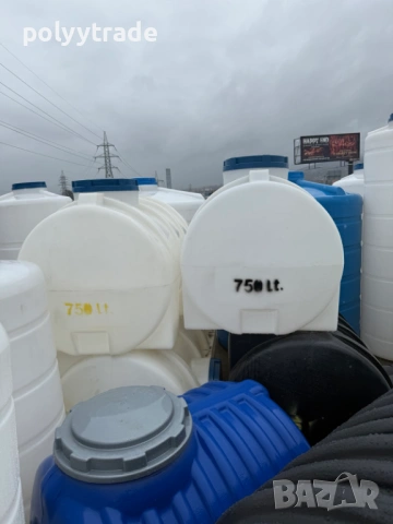 750-Литрови Хоризонтални Резервоари от „Политрейд“